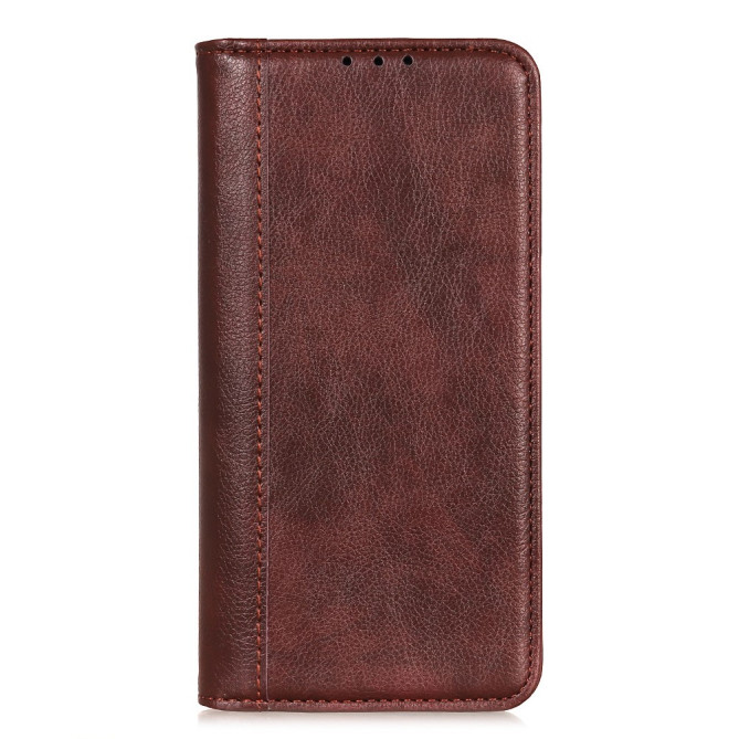 Housse iPhone 13 mini Portefeuille Support Litchi Modèle 2