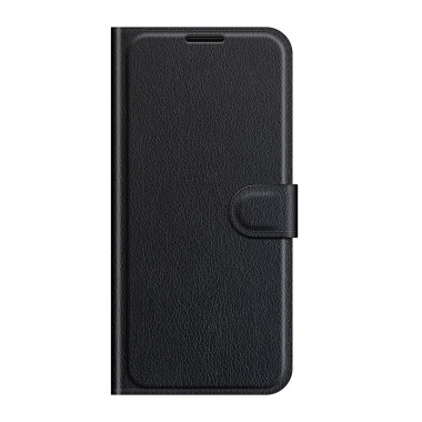 Housse iPhone 13 mini Portefeuille Support Litchi Modèle 3