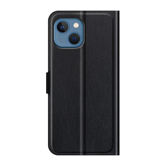 Housse iPhone 13 mini Portefeuille Support Litchi Modèle 3