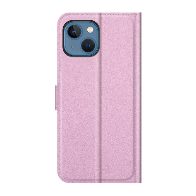 Housse iPhone 13 mini Portefeuille Support Litchi Modèle 3