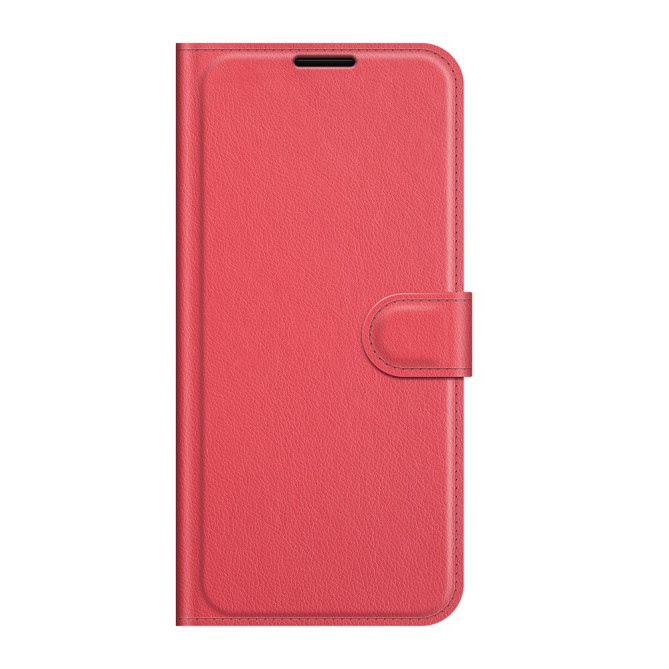 Housse iPhone 13 mini Portefeuille Support Litchi Modèle 3