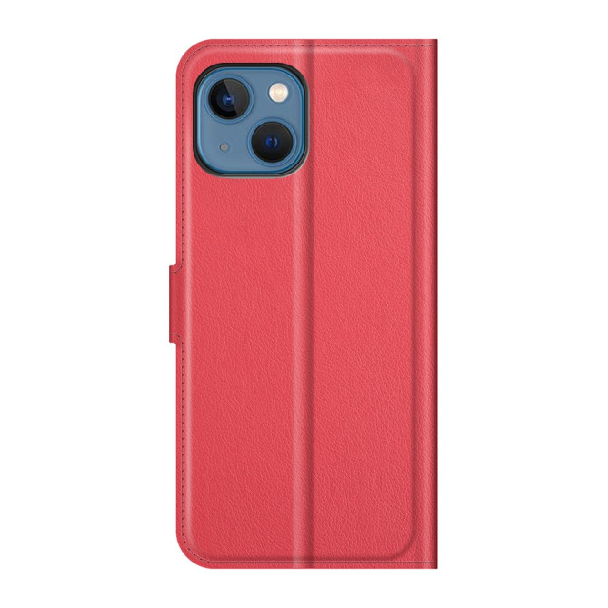 Housse iPhone 13 mini Portefeuille Support Litchi Modèle 3