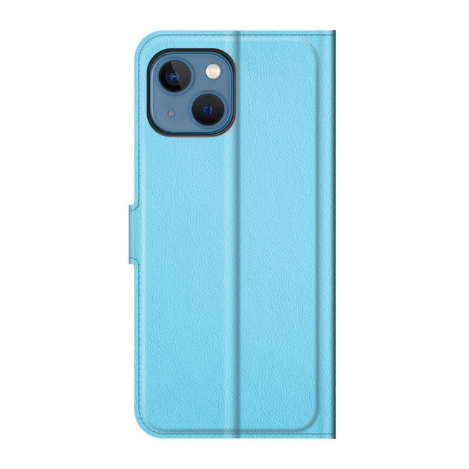 Housse iPhone 13 mini Portefeuille Support Litchi Modèle 3