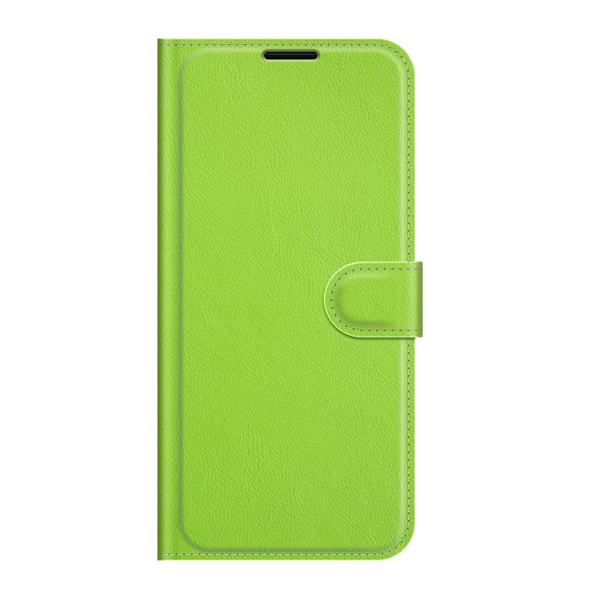 Housse iPhone 13 mini Portefeuille Support Litchi Modèle 3