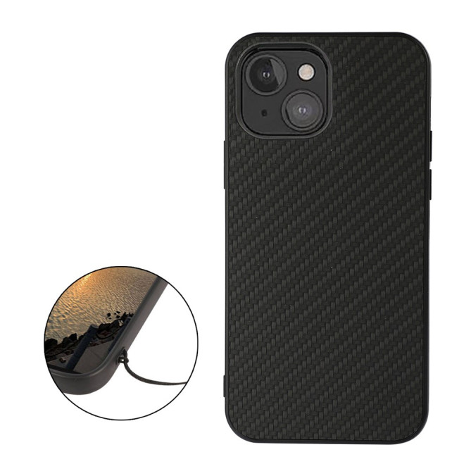 Coque iPhone 13 mini Fibre de Carbone
