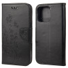 Housse iPhone 13 mini Papillon Floral Portefeuille Support Modèle 2