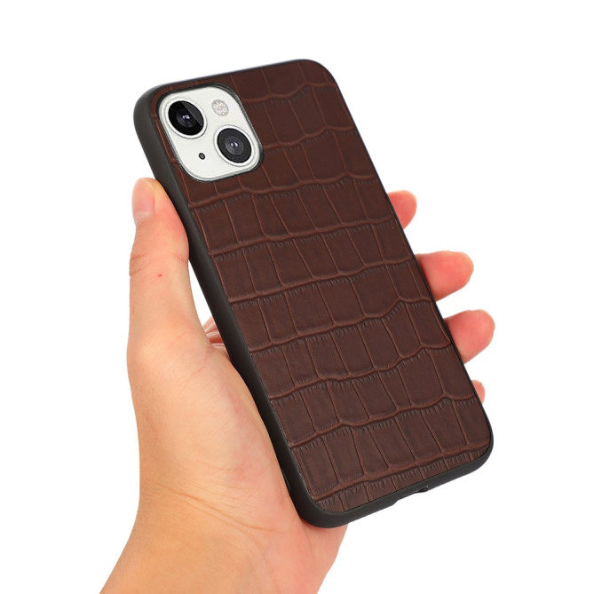 Coque iPhone 13 mini Cuir Véritable
