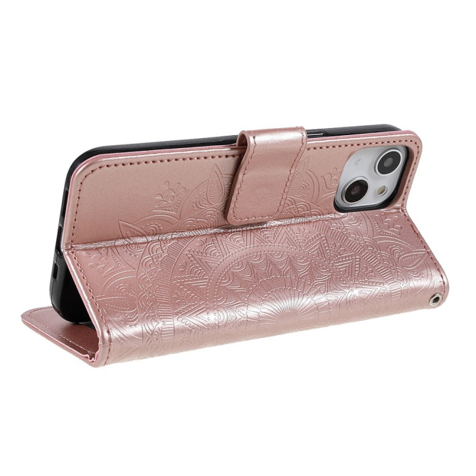 Housse iPhone 13 mini Rose Doré