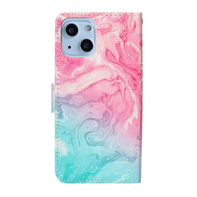 Housse iPhone 13 mini Rose et Vert