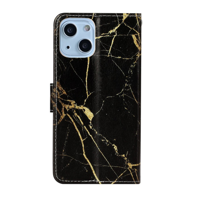 Housse iPhone 13 mini Noir et Or