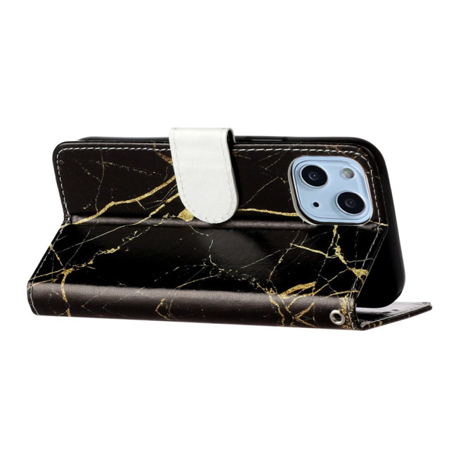 Housse iPhone 13 mini Noir et Or