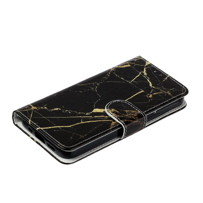 Housse iPhone 13 mini Noir et Or