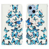 Housse iPhone 13 mini Papillon Bleu