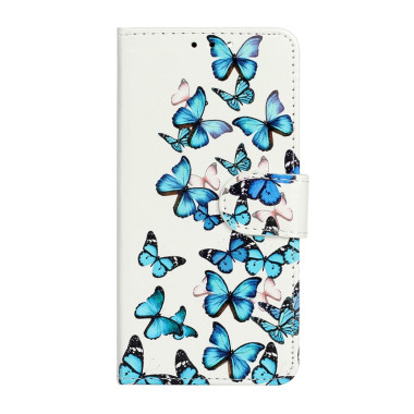 Housse iPhone 13 mini Papillon Bleu