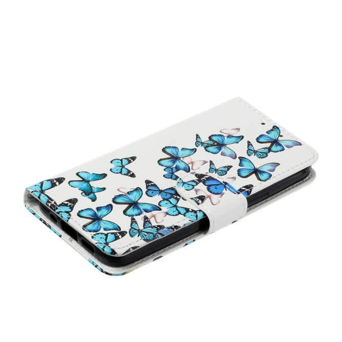 Housse iPhone 13 mini Papillon Bleu