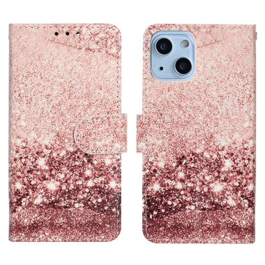 Housse iPhone 13 mini Rose Doré Modèle 2