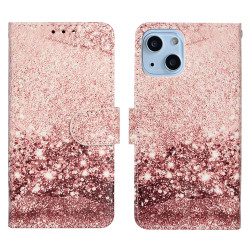 Housse iPhone 13 mini Rose Doré Modèle 2