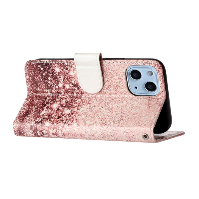 Housse iPhone 13 mini Rose Doré Modèle 2