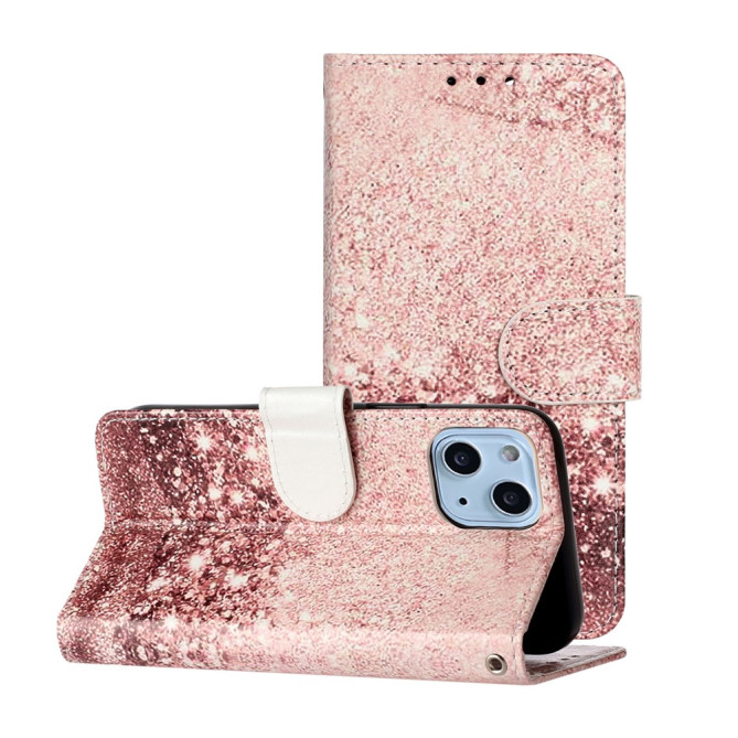 Housse iPhone 13 mini Rose Doré Modèle 2