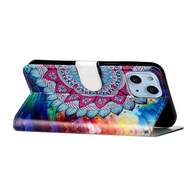 Housse iPhone 13 mini Portefeuille Support Modèle 2
