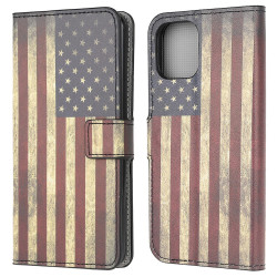 Housse iPhone 13 mini The American Flag