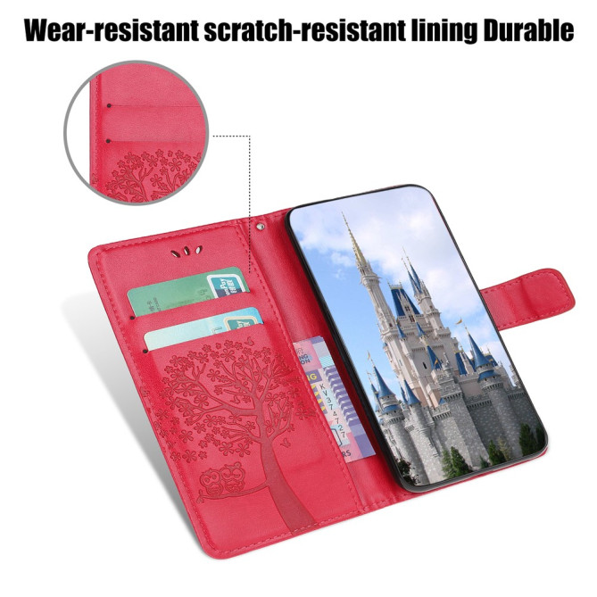 Housse iPhone 13 mini Hibou Portefeuille Support
