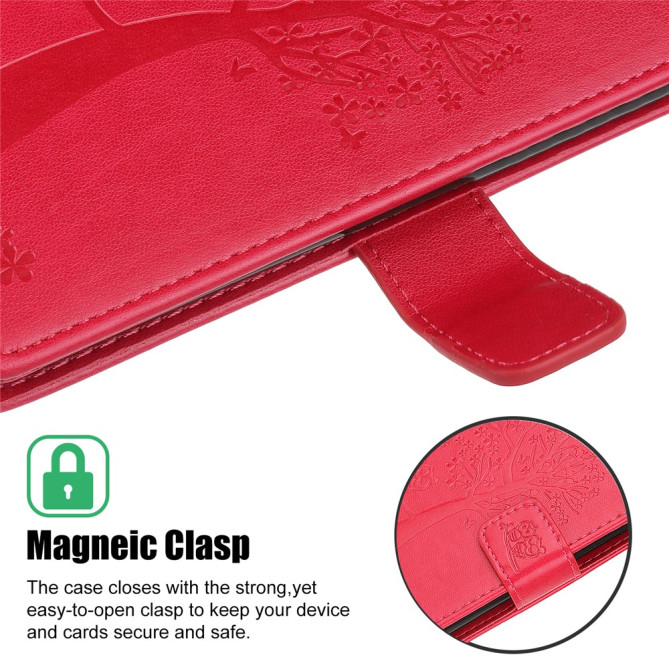 Housse iPhone 13 mini Hibou Portefeuille Support