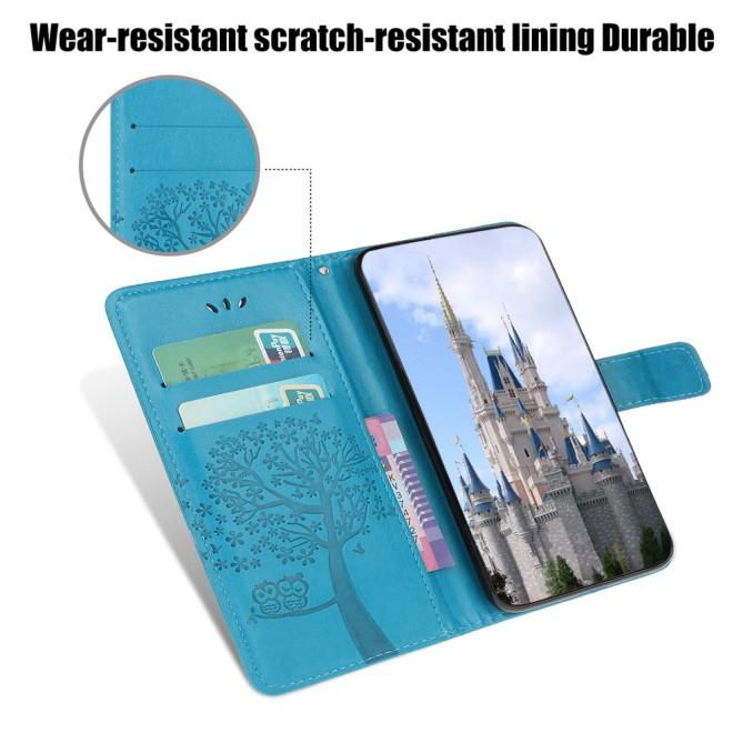 Housse iPhone 13 mini Hibou Portefeuille Support