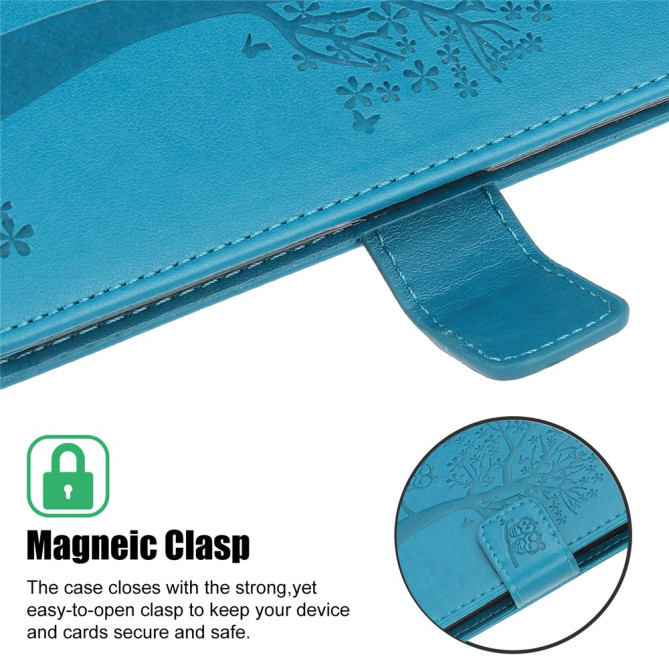 Housse iPhone 13 mini Hibou Portefeuille Support