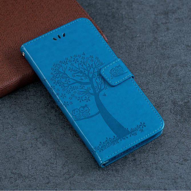 Housse iPhone 13 mini Hibou Portefeuille Support