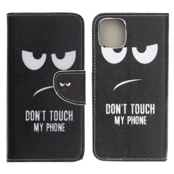 Housse iPhone 13 mini Croix Portefeuille Support