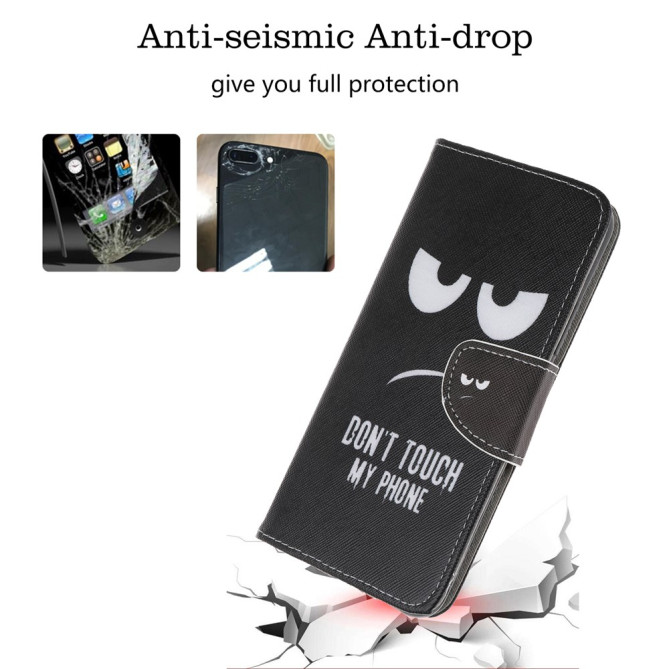 Housse iPhone 13 mini Croix Portefeuille Support