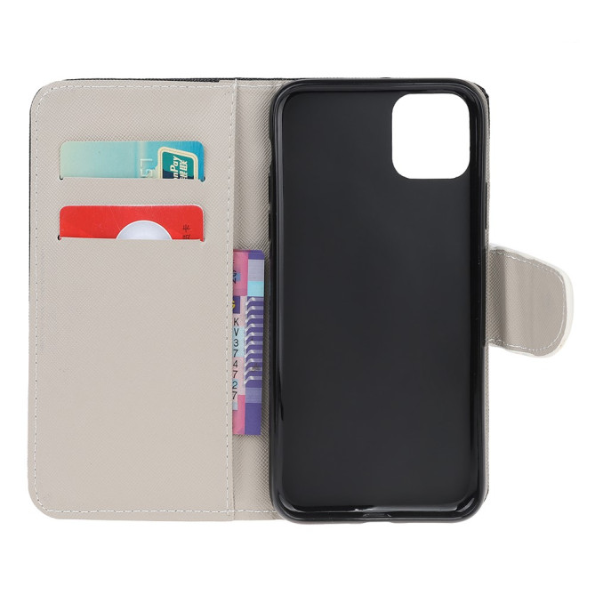 Housse iPhone 13 mini Croix Portefeuille Support