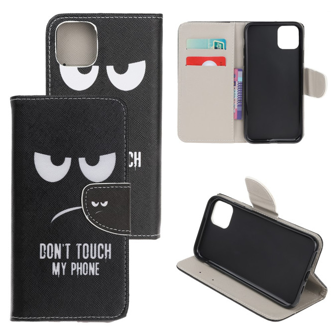 Housse iPhone 13 mini Croix Portefeuille Support