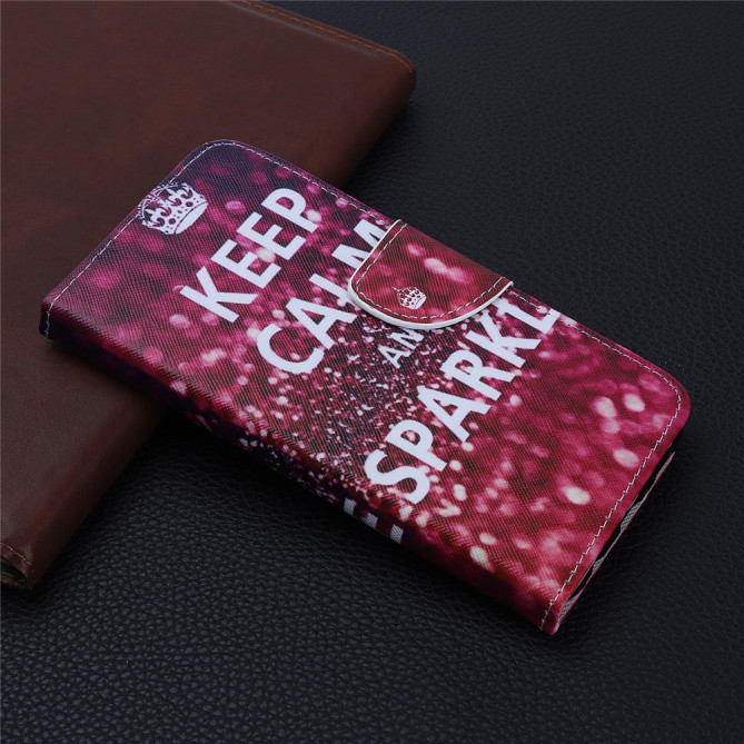 Housse iPhone 13 mini Keep Calm And Sparkle