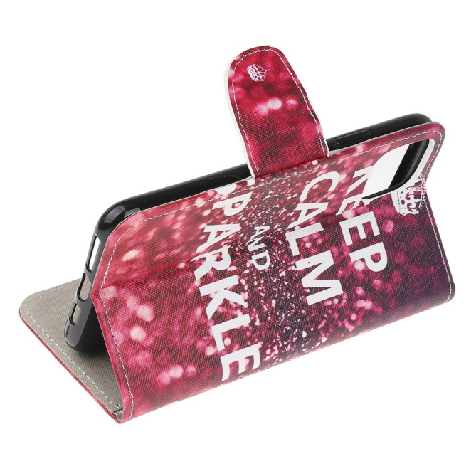 Housse iPhone 13 mini Keep Calm And Sparkle