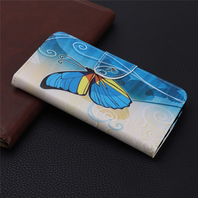 Housse iPhone 13 mini Papillon Bleu Modèle 3