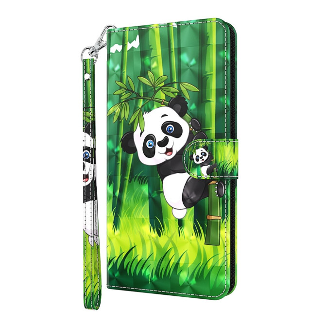 Housse iPhone 13 mini Panda Climbing Bamboo