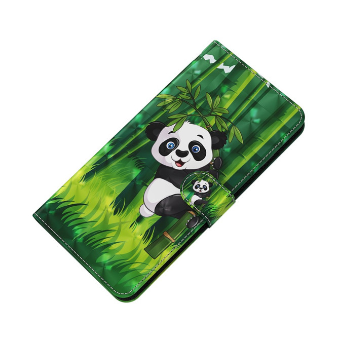 Housse iPhone 13 mini Panda Climbing Bamboo