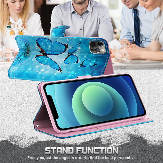 Housse iPhone 13 mini Blue Butterflies