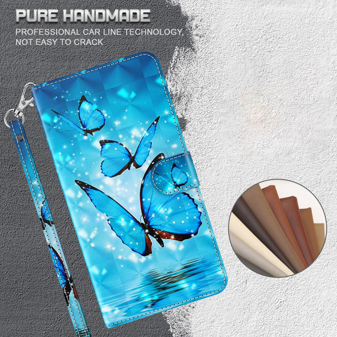 Housse iPhone 13 mini Blue Butterflies