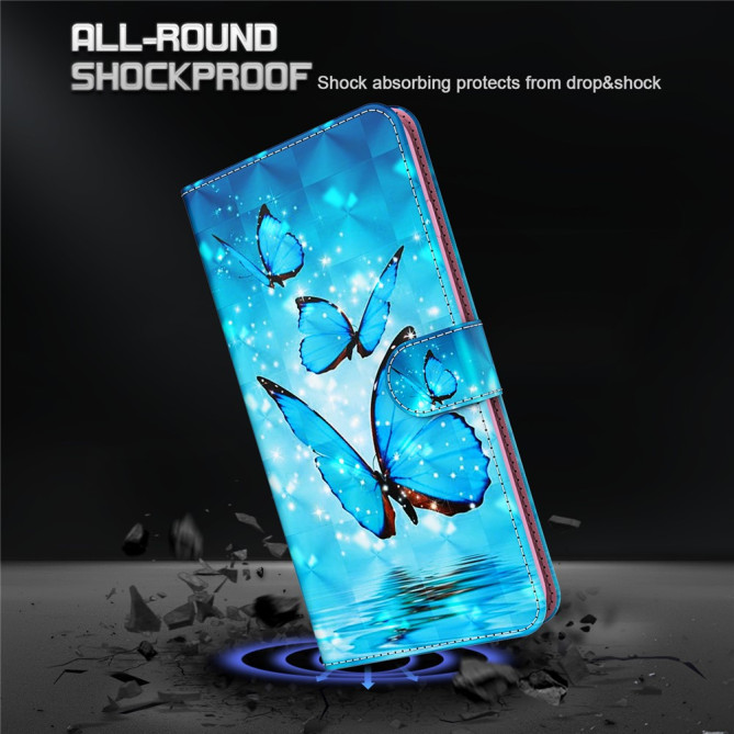 Housse iPhone 13 mini Blue Butterflies