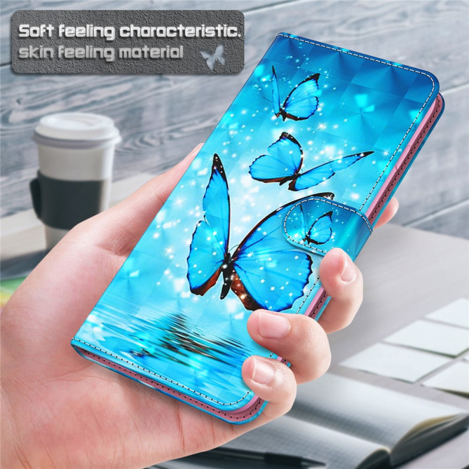 Housse iPhone 13 mini Blue Butterflies