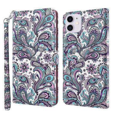 Housse iPhone 13 mini Purple Impatiens