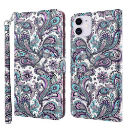Housse iPhone 13 mini Purple Impatiens