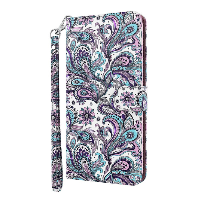 Housse iPhone 13 mini Purple Impatiens