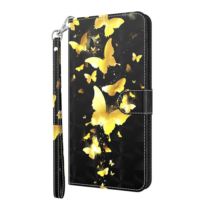 Housse iPhone 13 mini Golden Butterflies
