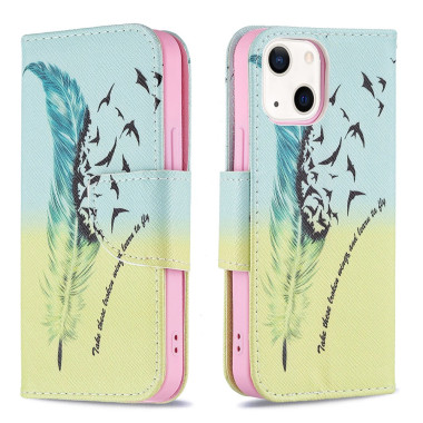 Housse iPhone 13 mini Portefeuille Support Modèle 3