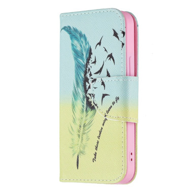 Housse iPhone 13 mini Portefeuille Support Modèle 3