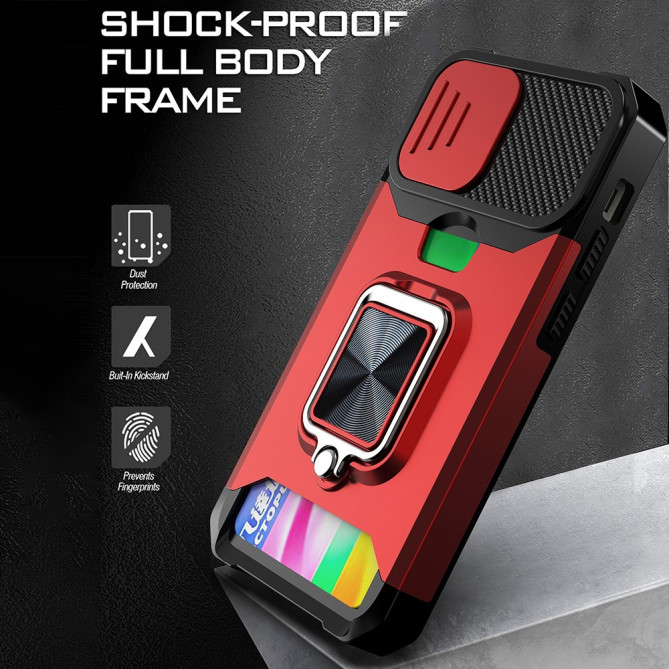 Coque iPhone 13 mini YB Portefeuille Modèle 3